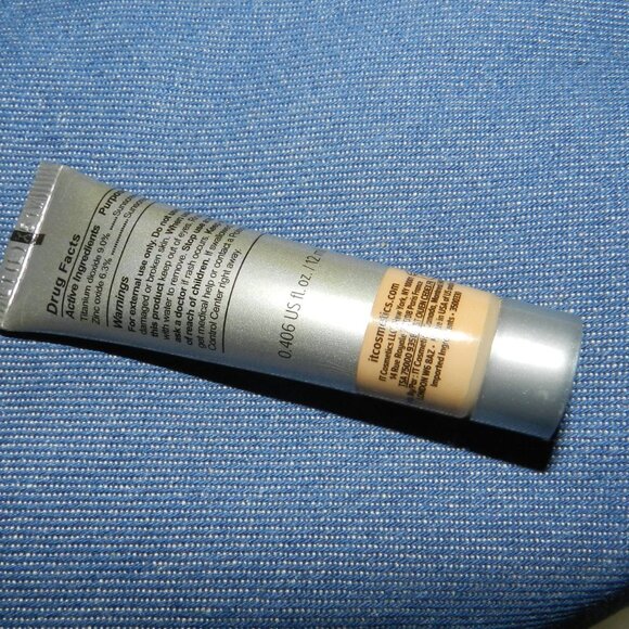 IT Cosmetics CC+ Cream Full Coverage Color Corrector 50+ Light Mediu🆕😮‍💨⚡🚚 - Picture 7 of 12